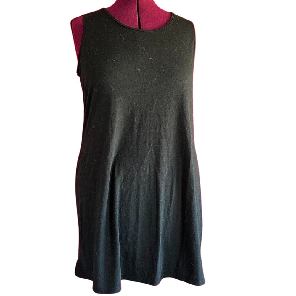 Womens Dress Size XL Black Tank Casual Everyday Goth Whimsigoth Summer Office